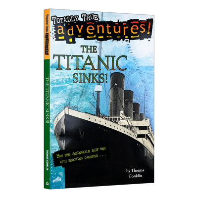 英文原版 The Titanic Sinks A Stepping Stone Book 泰坦尼克号沉没了 英文版 进口英语原版书籍