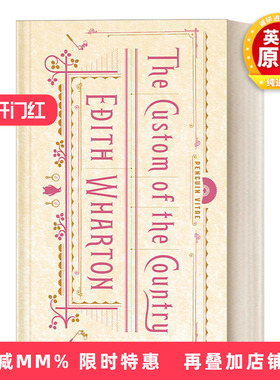 英文原版 The Custom of the Country Penguin Vitae 乡土风俗 Edith Wharton 企鹅精装收藏版 英文版 进口英语原版书籍
