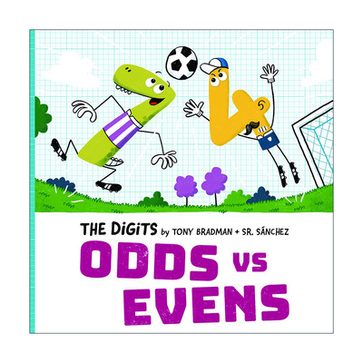 英文原版 The Digits Odds Vs Evens 牛津精品绘本 数字主题 奇数偶数 英文版 进口英语原版书籍