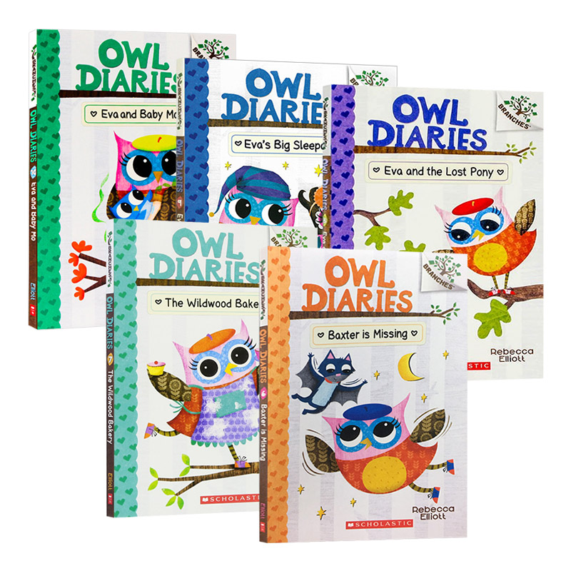 猫头鹰日记6-10册学乐大树系列
