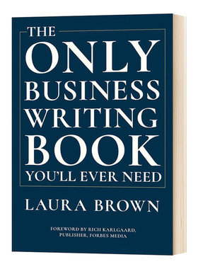 如果你只需要一本商务写作书，必须选这本 英文原版 精装 The Only Business Writing Book You'll Ever Need 英文进口书