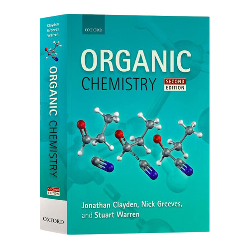 正品现货 有机化学 英文原版 Organic Chemistry 牛津经典教材 Jonathan Clayden 英文版进口原版英语书籍