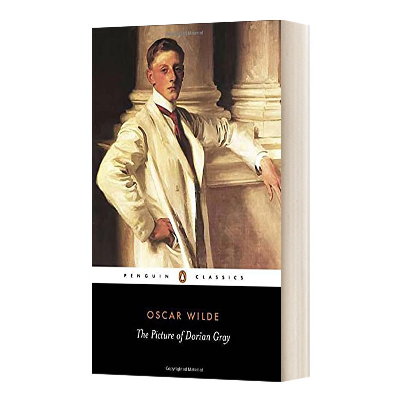 英文原版 The Picture of Dorian Gray 道连·格雷的画像 奥斯卡·王尔德 黑经典 英文版 进口英语原版书籍