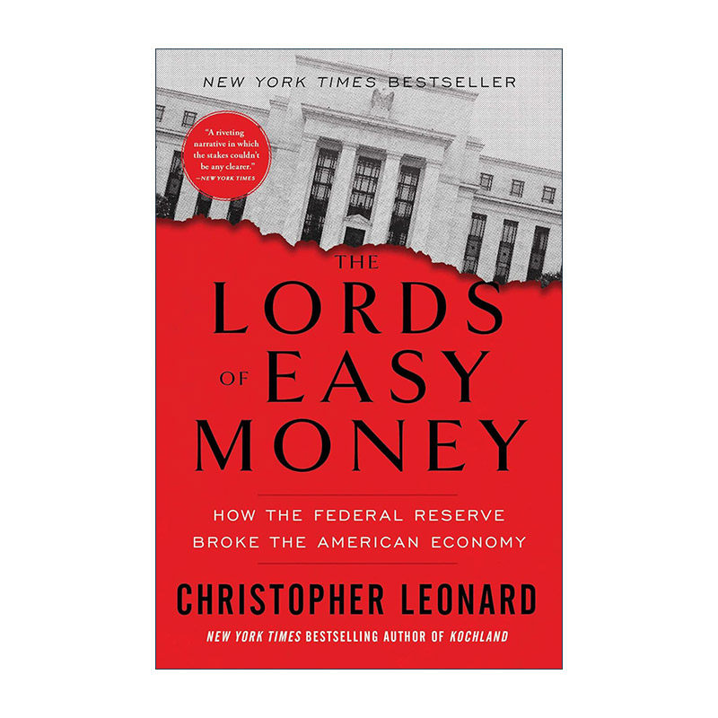 英文原版 The Lords of Easy Money 快钱之王 美联储如何搞垮美国经济 英文版 进口英语原版书籍