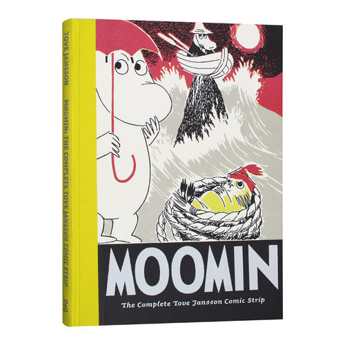 英文原版 精装绘本 Moomin Book Four 姆明 漫画4 The Complete Tove Jansson Comic Strip 英文版 进口英语原版书籍儿童全英语书