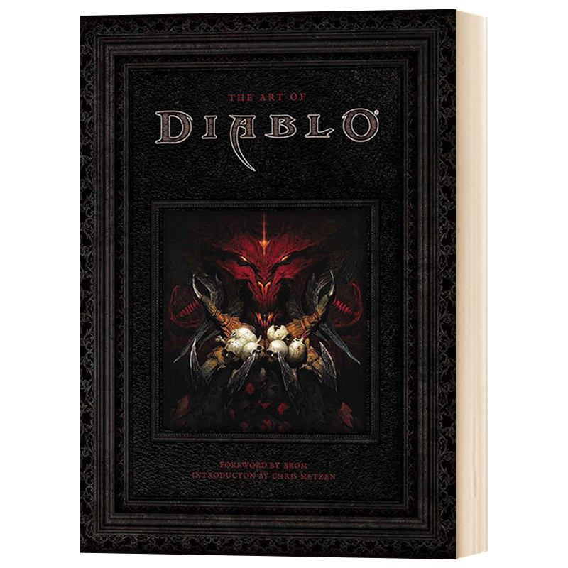 The Art of Diablo 暗黑破坏神设定集 英文原版 游戏设定集