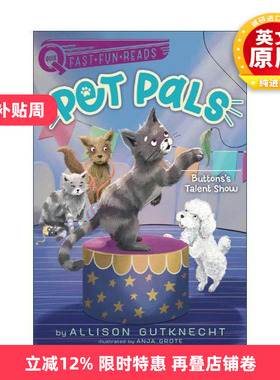 英文原版 Buttons's Talent Show 英文版 进口英语原版书籍