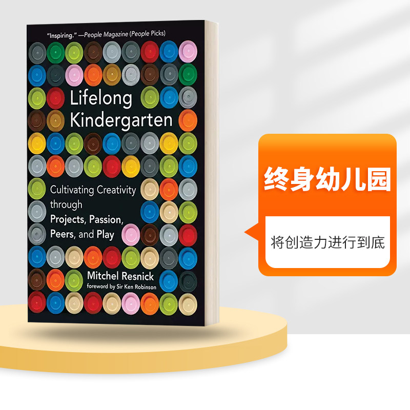 英文原版 lifelong kindergarten 终身幼儿园 将创造力进行到底 英文