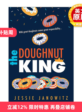 英文原版 The Doughnut King 甜甜圈之王 甜甜圈之道续篇 儿童小说 Jessie Janowitz 英文版 进口英语原版书籍