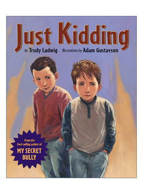 英文原版 Just Kidding 只是开个玩笑 儿童章节桥梁书 欺负 看不见的男孩 Trudy Ludwig 精装 英文版 进口英语原版书籍