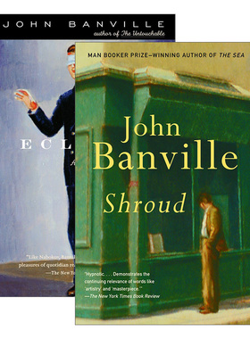 英文原版小说 Cleave Trilogy 2册 Vintage International John Banville约翰 班维尔 月食 裹尸布 英文版 进口英语原版书籍