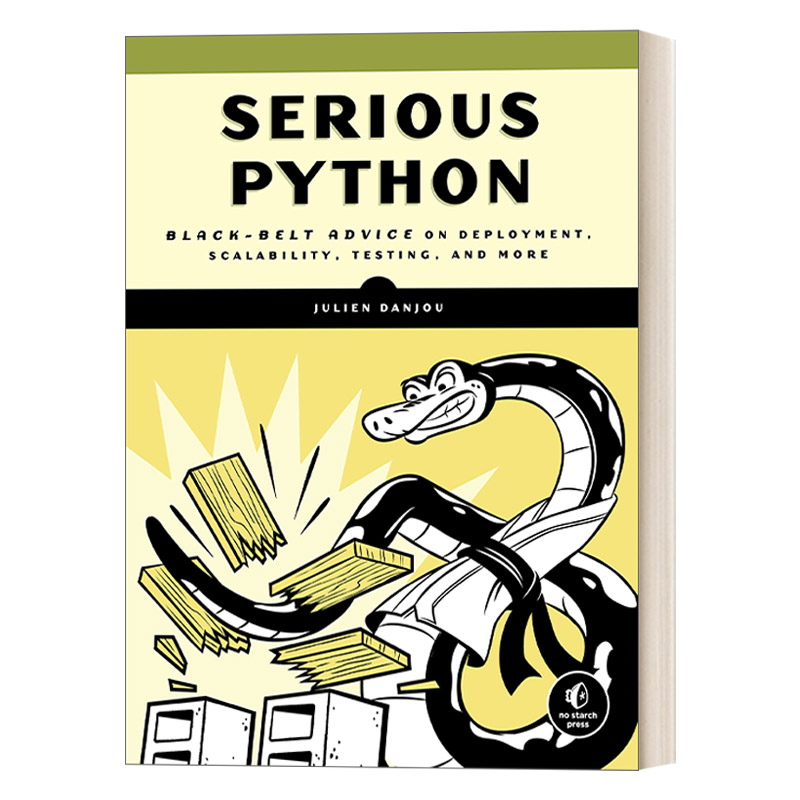 英文原版 Serious Python 严肃的Python 关于部署 可扩展性 测试等的专业建议 计算机 编程 Julien Danjou 英文版 进口英语原版书