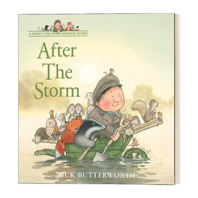 英文原版 After the Storm 幸福总在风雨后 帕西爷爷的爱心公园系列 儿童英语启蒙 睡前故事书 英文版 进口英语原版书籍