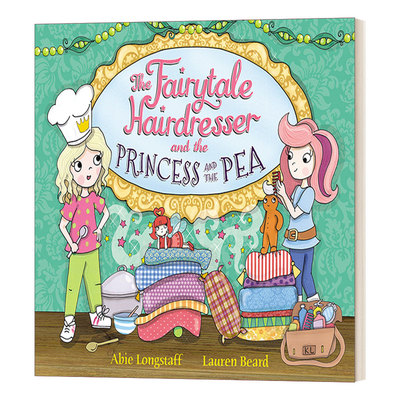英文原版绘本 The Fairytale Hairdresser and the Princess and the Pea 童话理发师和豌豆公主 英文版 进口英语原版书籍