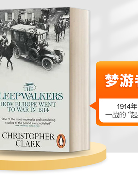 英文原版 The Sleepwalkers 梦游者1914年 一战的起源 英文版 进口英语原版书籍