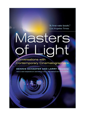 英文原版 Masters of Light 光影大师 与当代电影摄影技师的对话 Dennis Schaefer 英文版 进口英语原版书籍