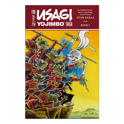 英文原版 Usagi Yojimbo Saga Volume 7 Second Edition 兔子武士第7卷(第二版) Stan Sakai坂井正彦 英文版 进口英语原版书籍