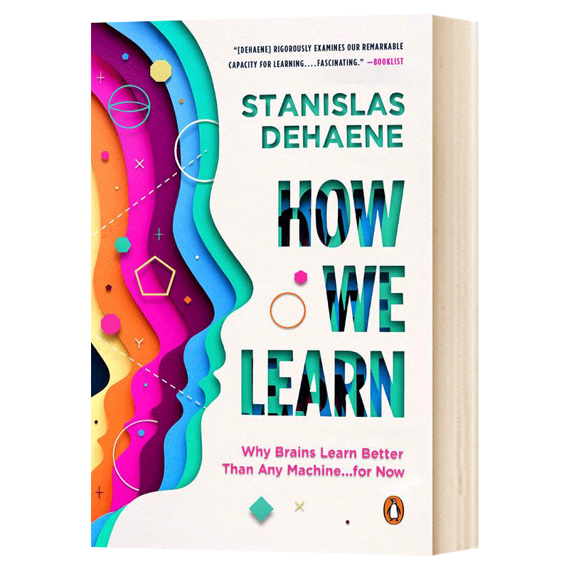 如何学习 英文原版 How We Learn 英文版 Stanislas Dehaene 进口英语书籍