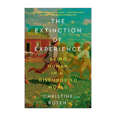 英文原版 The Extinction of Experience 经验的消逝 在无实体的世界中做人 虚拟世界 媒介化生活 克莉丝汀·罗森 进口英语原版