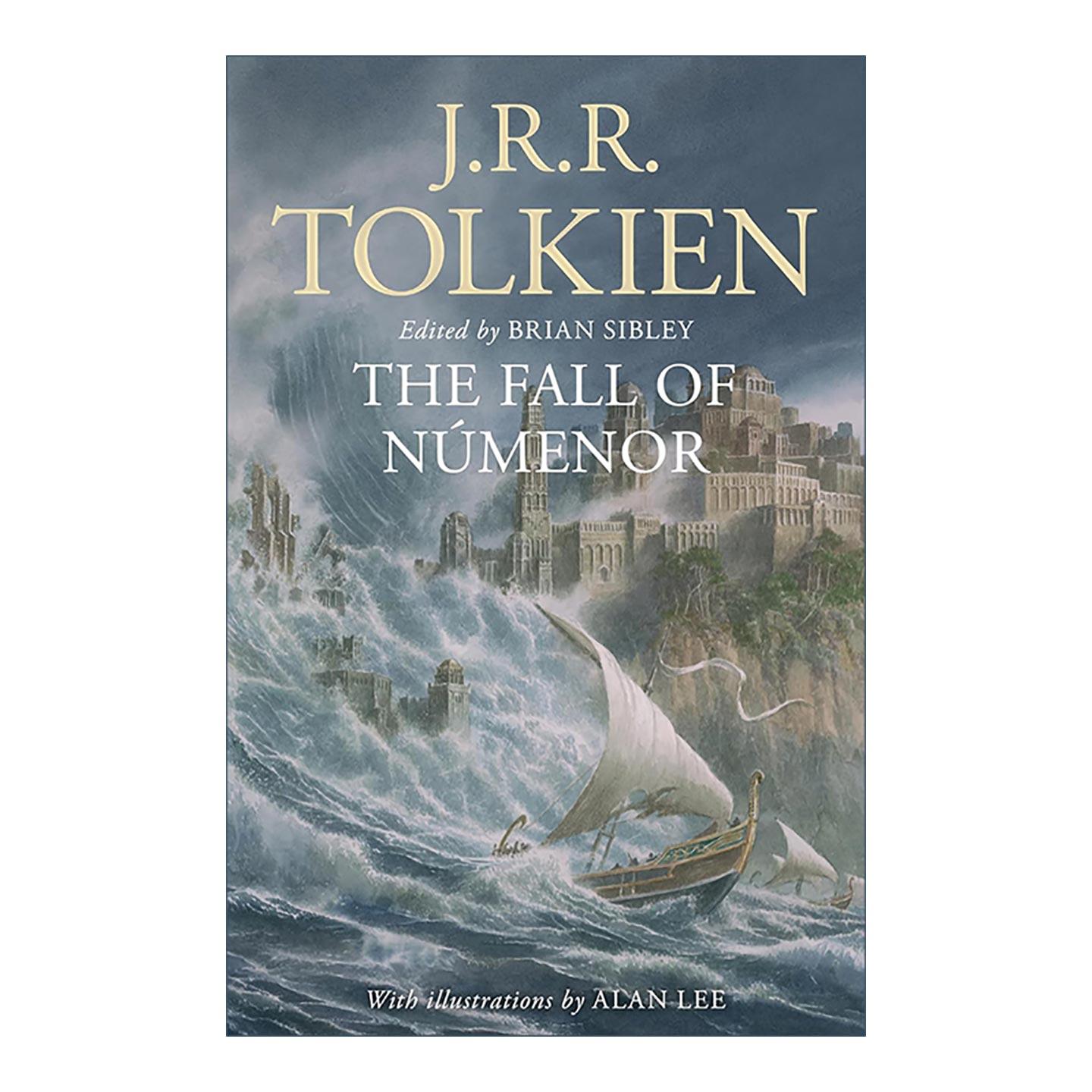 英文原版 The Fall Of Numenor 努门诺尔王国的覆灭 中土世界第二纪元的故事 托尔金 英文版 进口英语原版书籍