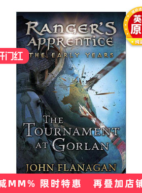 英文原版 Ranger's Apprentice The Early Years The Tournament at Gorlan 皇家骑士前传1 英文版 进口英语原版书籍