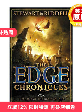 英文原版 The Edge Chronicles 8 Vox 昆特边境大冒险8 儿童冒险小说 英文版 进口英语原版书籍