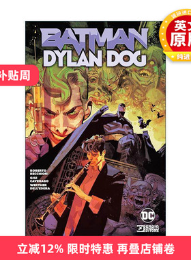 英文原版 Batman/Dylan Dog 蝙蝠侠 迪兰·道格 DC漫画 Roberto Recchioni 英文版 进口英语原版书籍