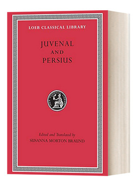 英文原版小说 Juvenal and Persius 尤维纳利斯和柏修斯 原文拉英对照版 洛布古典丛书 英文版 进口英语原版书籍