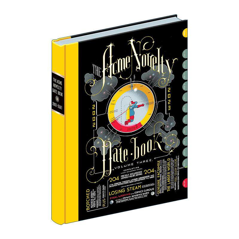 英文原版 Acme Novelty Datebook Volume Three 克里斯·威尔手稿集卷3 精装 新奇图书馆 英文版 进口英语原版书籍