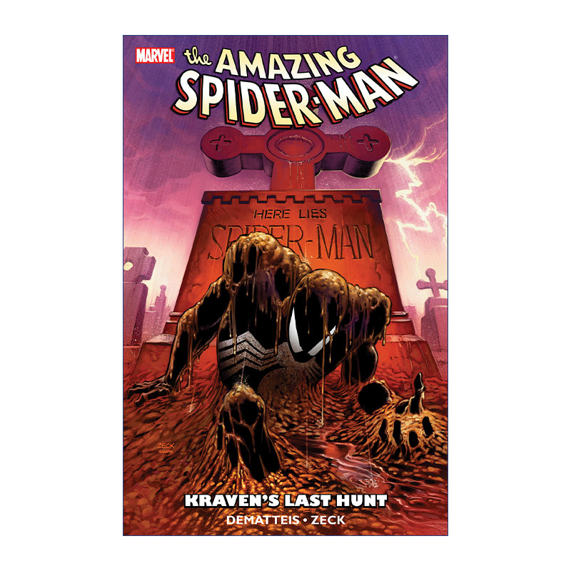 英文原版 Spider-Man Kraven's Last Hunt 蜘蛛侠 猎人克莱文的最后狩猎 漫威漫画 J.M. Dematteis 英文版 进口英语原版书籍