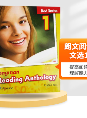 朗文阅读文选1红色系列 Longman Reading Anthology 1 Red Series 英文原版 提高阅读理解能力 进口原版英语词汇学习书籍 英文版书