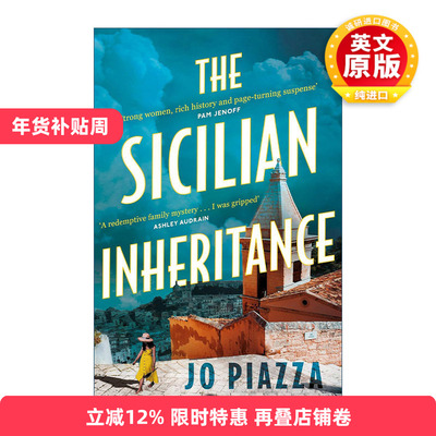 英文原版 The Sicilian Inheritance 西西里遗产 Jo Piazza畅销家庭历史悬疑小说 英文版 进口英语原版书籍