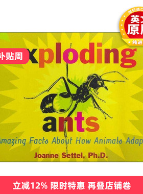 英文原版 Exploding Ants 蚂蚁 关于动物如何适应的惊人事实 精装科普 英文版 进口英语原版书籍