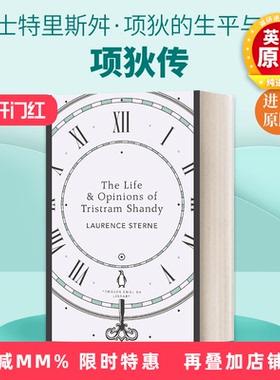 英文原版 Tristram Shandy 项狄传 Laurence Sterne 英文版 进口英语原版书籍