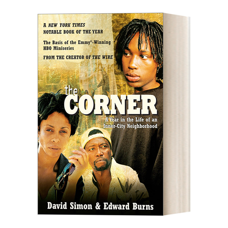 英文原版 The Corner 角落 市中心生活的一年 社会学 David Simon 英文版 进口英语原版书籍