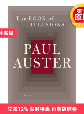 英文原版 The Book of Illusions 幻影书 保罗·奥斯特 英文版 进口英语原版书籍