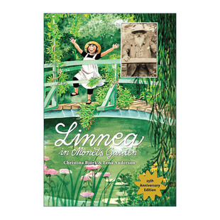 英文原版 Linnea in Monet's Garden 小莲游莫奈花园 儿童精装艺术绘本 克里斯蒂娜?比约克 英文版 进口英语原版书籍