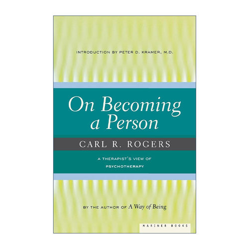 英文原版 On Becoming a Person 个人形成论 我的心理治疗观 卡尔罗杰斯 英文版 进口英语原版书籍