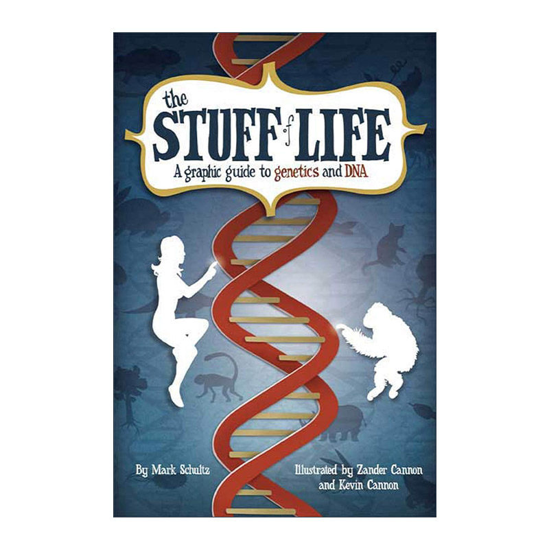 英文原版 The Stuff of Life 漫画生命史话 一张图看懂遗传学和DNA 英文版 进口英语原版书籍