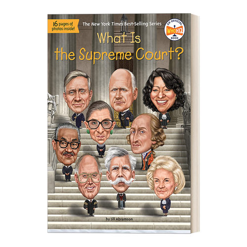 英文原版 What Is the Supreme Court? 美国最高法院是什么儿童科普读物 英文版 进口英语原版书籍