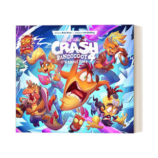 英文原版 The Art of Crash Bandicoot 4 It's About Time 古惑狼4 时机已到 游戏艺术设定集 英文版 进口英语原版书籍