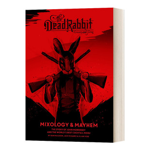 Rabbit 书 进口英语原版 约翰莫里西 The Dead 故事 Mixology 英文版 英文原版 Mayhem 精装 美国纽约知名酒吧漫画风鸡尾酒单