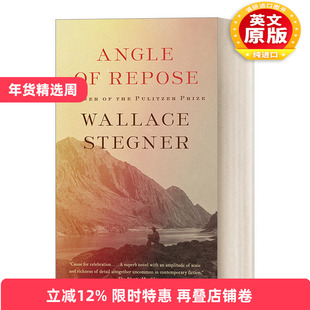 英文原版 Angle of Repose 安息角 婚姻主题小说 1972普利策小说奖 Wallace Stegner代表作 英文版 进口英语原版书籍