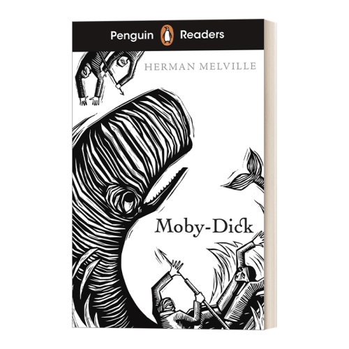 英文原版 Penguin Readers Level 7 Moby Dick 企鹅兰登小说分级读物7级 白鲸 青少年文学 英文版 进口英语原版书籍儿童全英语书