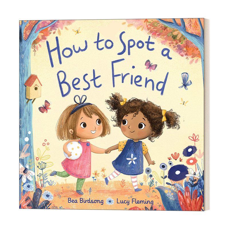 英文原版 How to Spot a Best Friend 如何发现好朋友 3-8岁儿童学前社交启蒙故事绘本 友情情感早教 精装 英文版 进口英语书籍