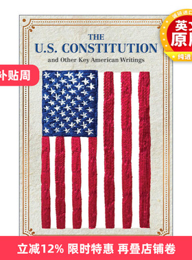 英文原版 The U.S.Constitution and Other Key American Writings 美国宪法及其他重要著作 软精装皮质封面词云经典 进口英语书籍