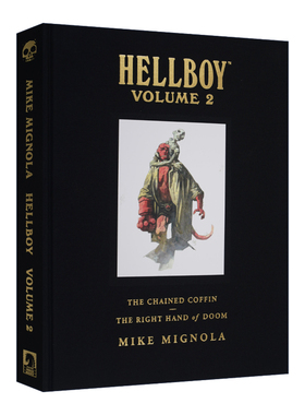 英文原版 Hellboy Library Volume2 The Chained Coffin and The Right Hand of Doom 地狱男爵卷2 精装馆藏版 英文版 进口英语书