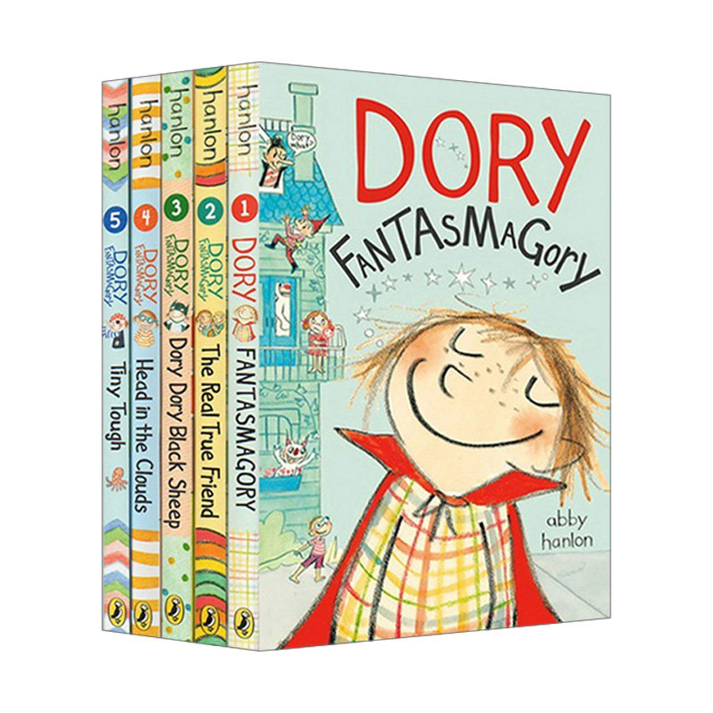 英文原版 Dory Fantasmagory 爱幻想的多莉 1-5册 小学生课外阅读章节书 幻想小说 英文版 进口英语原版书籍图片