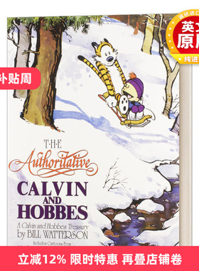 英文原版 The Authoritative Calvin and Hobbes 卡尔文和霍布斯的宝库 英文版 进口英语原版书籍