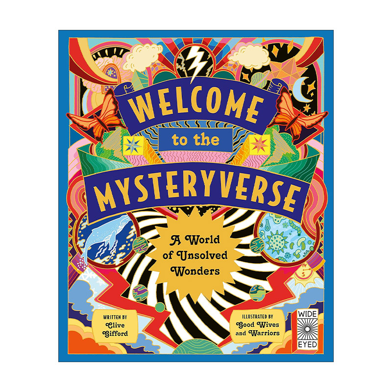 英文原版 Welcome to the Mysteryverse 欢迎来到神秘世界 世界未解之谜 儿童科普百科精装 英文版 进口英语原版书籍
